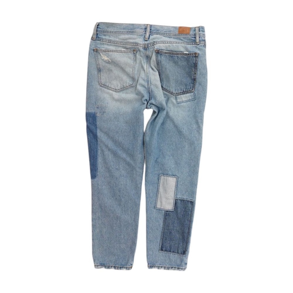 Blue Patchwork Dad Jean - image 2